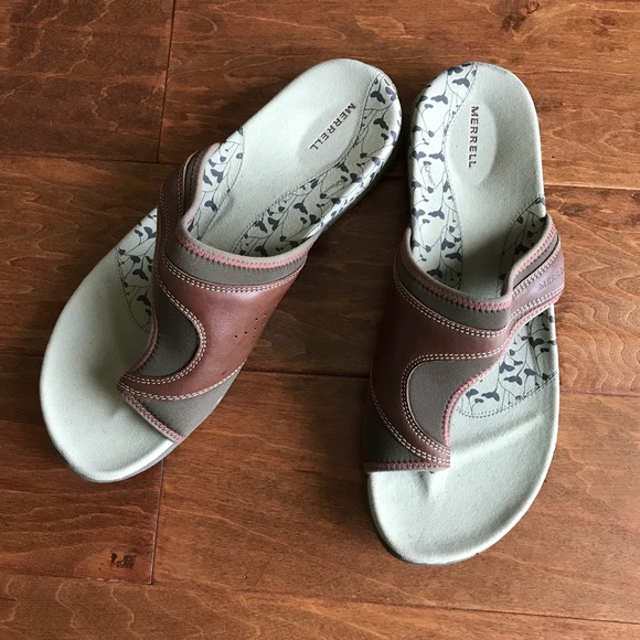 Merrell Shoes - Merrell Genoa Light Brown Sandals Thongs sz 11